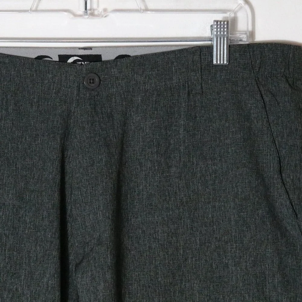 Zyia Active Mens Gray Performance Pants Size XL Stretch Work Chino‎ Straight leg